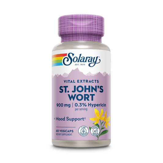 Solaray St. John's Wort Extract 2 Daily, 900mg V