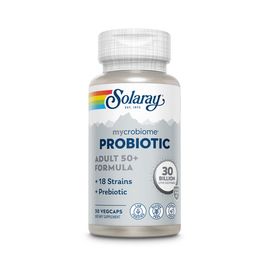 Solaray Mycrobiome Probiotic Adult 50+ 30Cap V GF