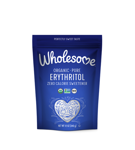 Wholesome Organic Zero Sugar Pure Organic Erythritol 12oz