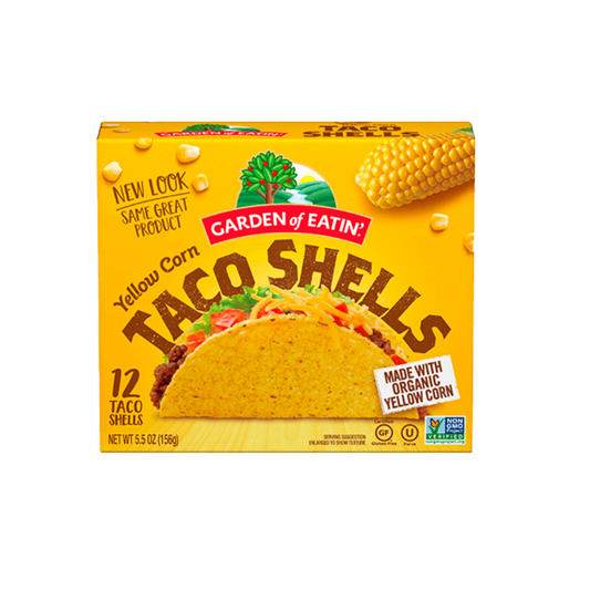 Garden Of Eatin Taco Shell Corn Yellow 12c