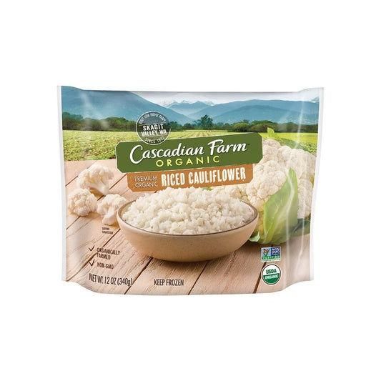 Cascadian Farm Frozen Riced Cauliflower OG 12oz