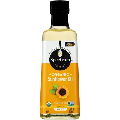 Spectrum Oil Sunflower Refined Organic 32oz