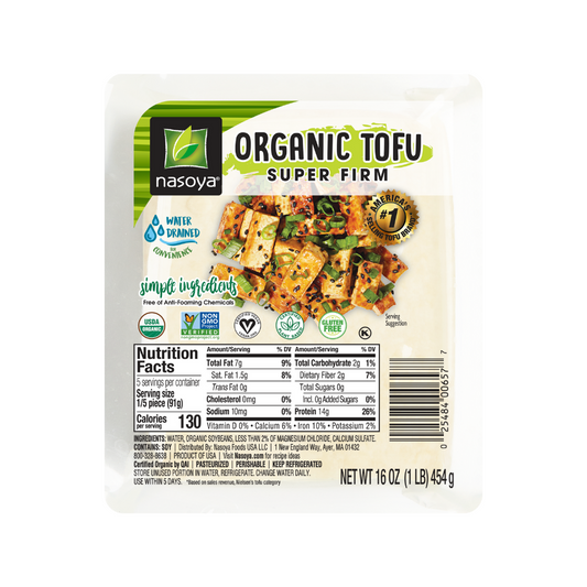 Nasoya Foods Tofu Sprouted Super Firm OG 16oz