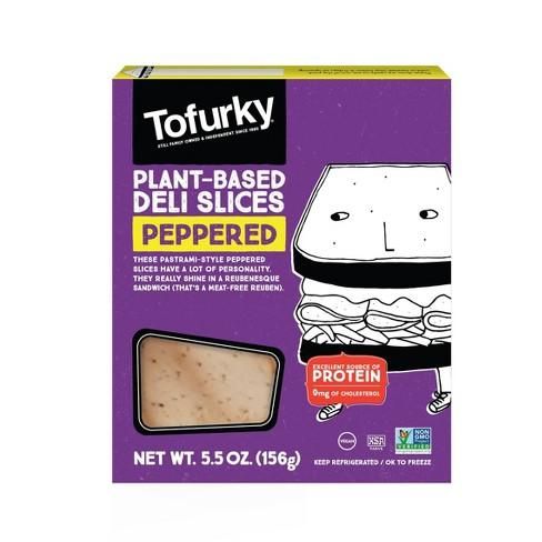 Tofurkyy Plant-Based Peppered Deli Slices 5.5oz