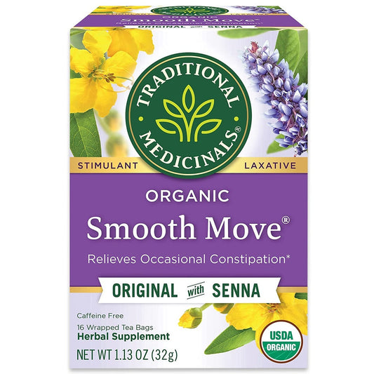 Traditional Medicinals Organic Smooth Move Tea 16 c