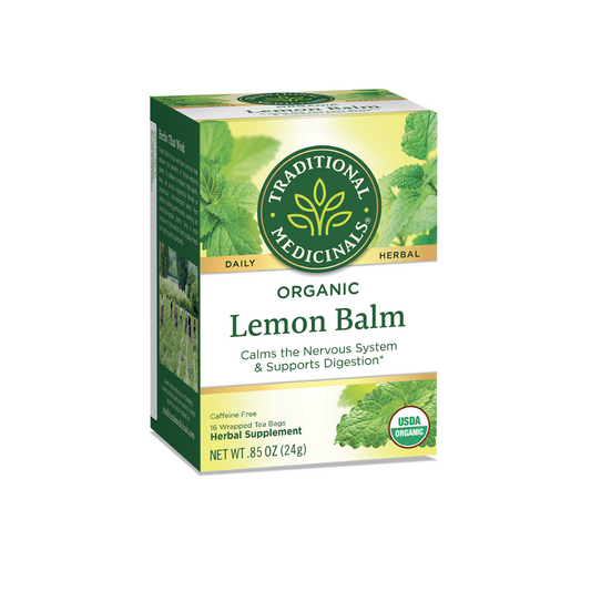 Traditional Medicinals Organic Lemon Balm Tea 16c