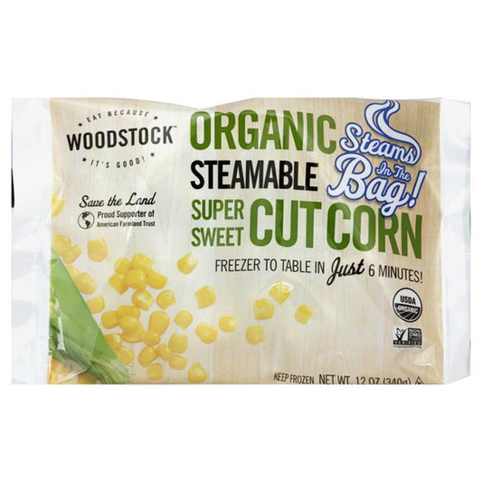 Woodstock Frozen Corn Steamable OG 12oz
