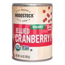 Woodstock Organic Jellied Cranberry Sauce 14oz