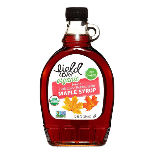 Field Day Organic Grade A Maple Syrup 12oz