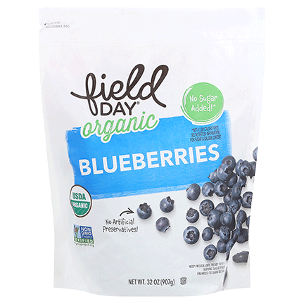 Field Day Organic Frozen Blueberries 32oz