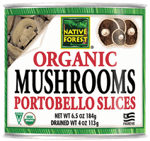 Native Can Mushrooms Portobell GF OG 4oz