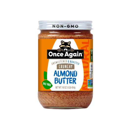 Once Again Crunchy Almond Butter, Roasted 16oz