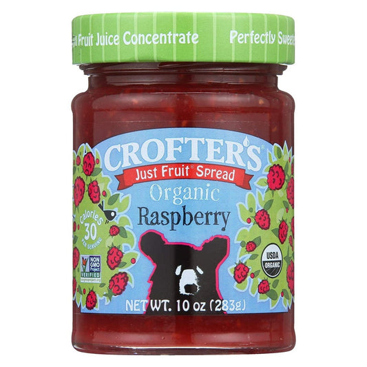 Crofter's Organic Just Fruit Spread Raspberry 10oz