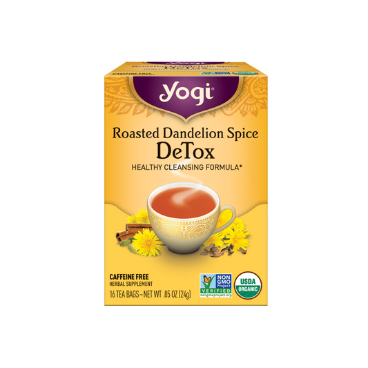 Yogi Tea Detox Dandelion Roasted Spice