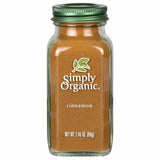 Simply Organic Cinnamon, Ground 2.45oz