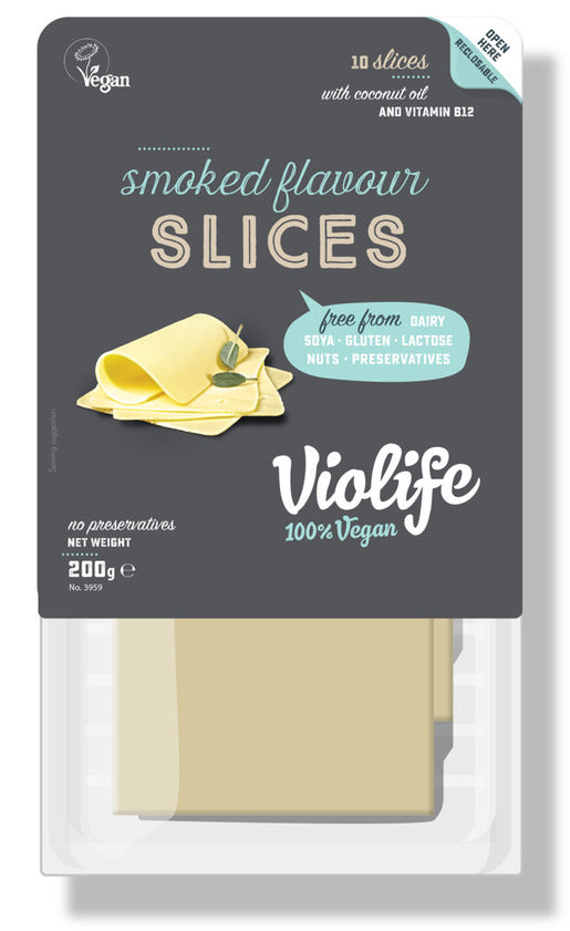 Violife Cheese Slice Smoked V GF 7.1oz