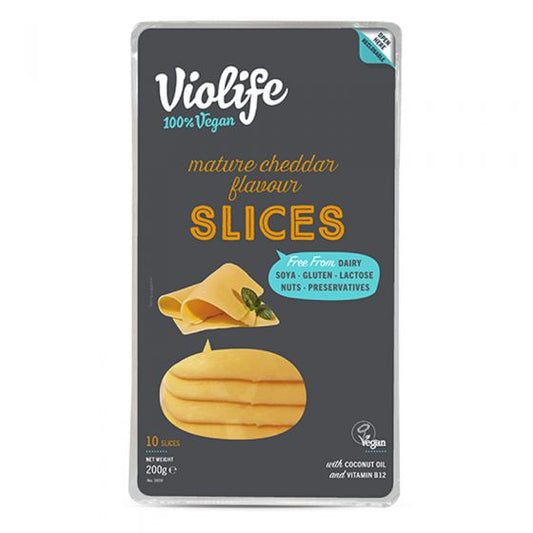 Violife Cheese Slice Cheddar Matr 7.1oz
