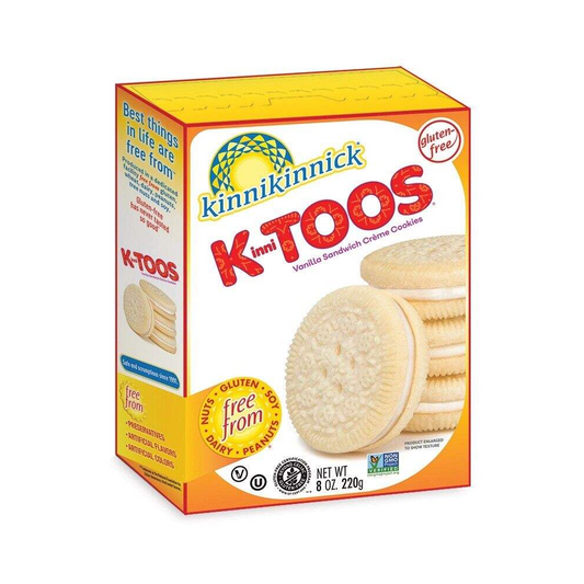 Kinnikinnick Vanilla Creme Sandwich Cookies 8oz