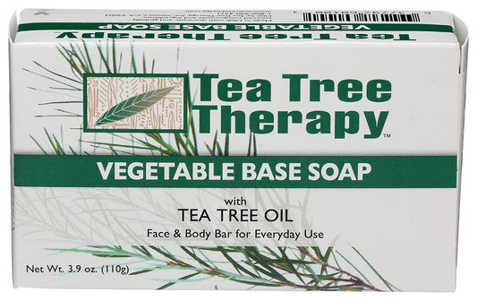 Tea Tree Therapy Vegetable Base Soap with Tea Tree Oil 3.9oz
