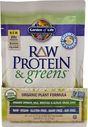 Garden Of Life Raw Protein and Greens Vanilla 1