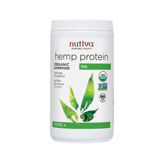 Nutiva Protein Hemp 15g OG 16oz