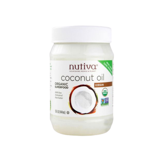 Nutiva Oil Coconut XVirgin Plast OG 15oz