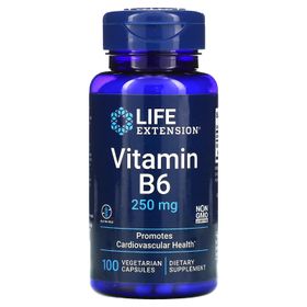 Life Extension Vitamin B6 250 mg 100 c