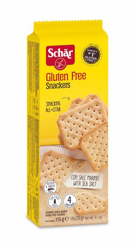 Schar Cracker Snacker Thin Sal Gluten Free 4.1oz