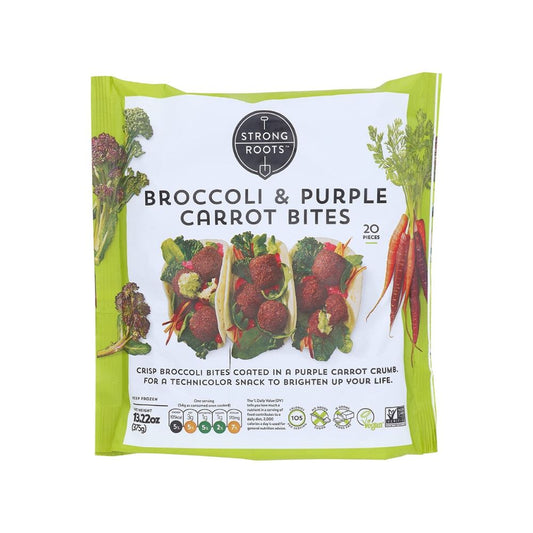 Strong Roots Broccoli and Purple Carrot Bites 13.3oz