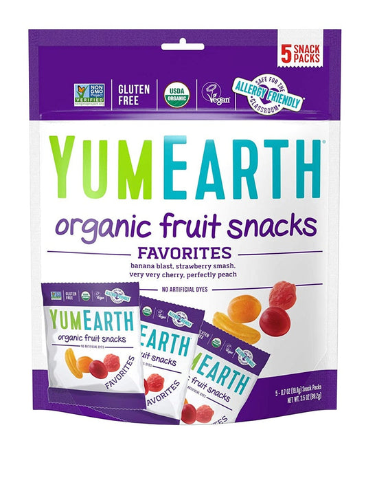 Yum Earth Organic Fruit Snacks 5c