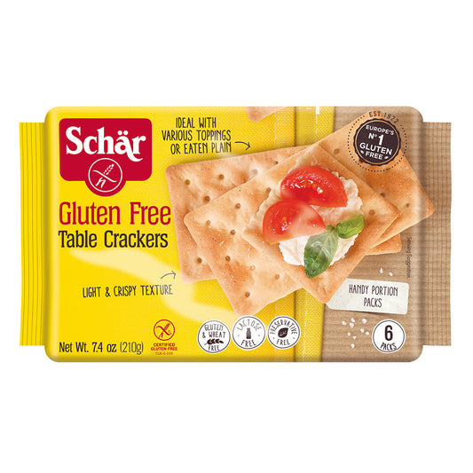 Schar Cracker Table Gluten Free 7.4oz