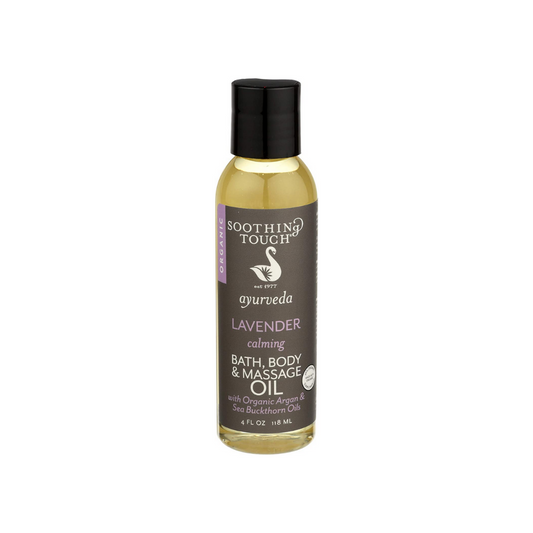 Soothing Touch Lavender Body Oil GF OG 4oz