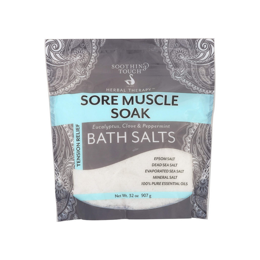 Soothing Touch Bath Salts Sore Muscle Soak 32oz