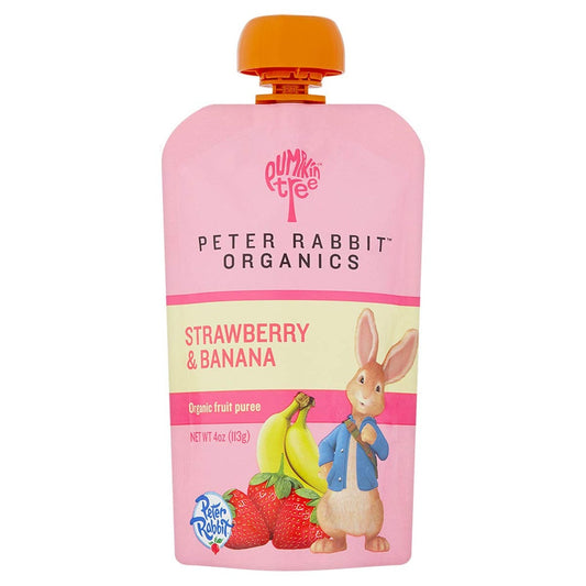 Peter Rabbit Organics Strawberry and Banana Fruit Snacks