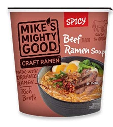 Mike's Mighty Good Spicy Beef Ramen Soup 1.8oz