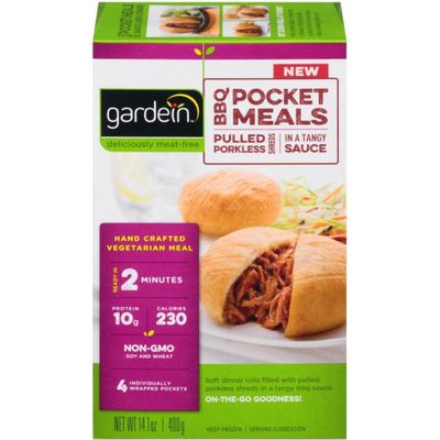 GARDEI Fzn Pocket Meal Porkless BBQ 4c