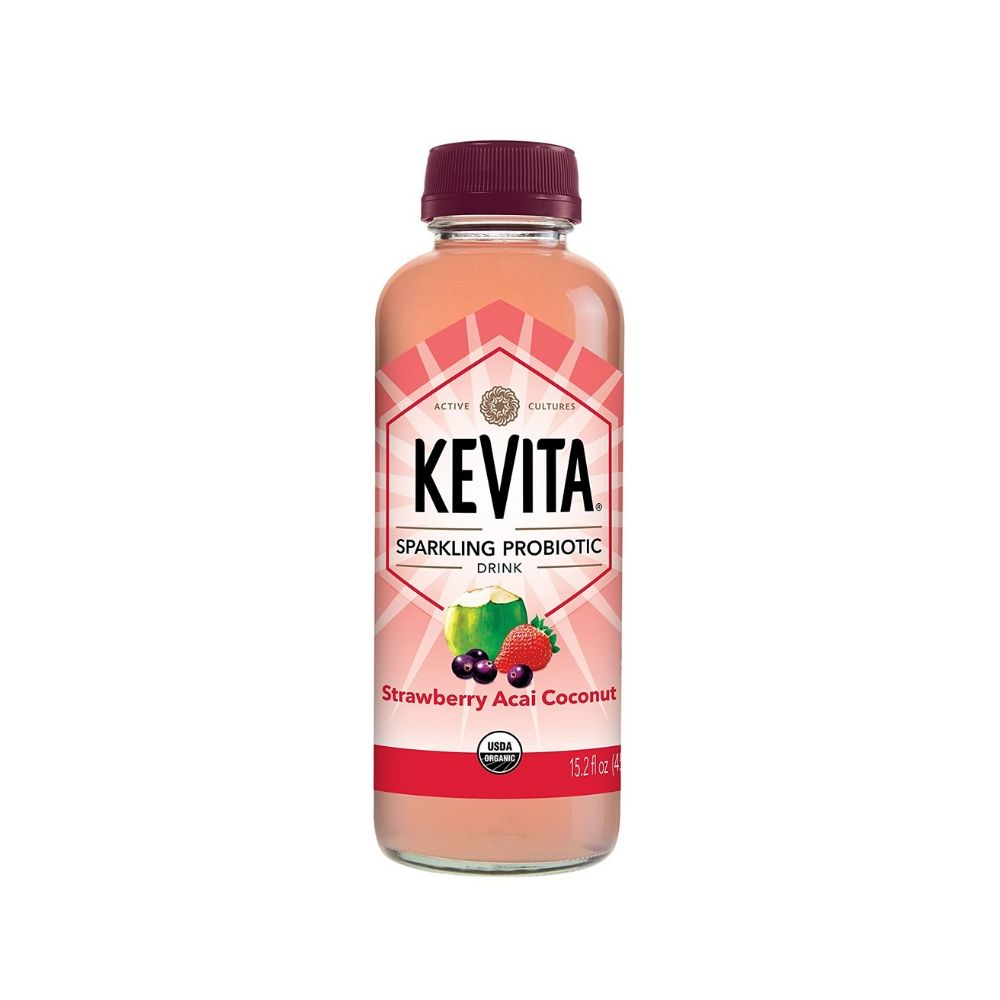 Kevita Kefir Water Strawberry Acai GF OG