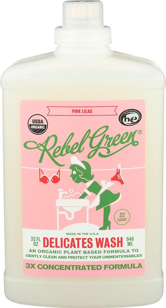 Rebel Green Laundry Liquid Delicate 32oz