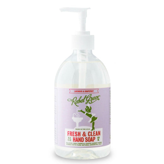 Rebel Green Soap Hand Lavender Grapefruit 16.9fz