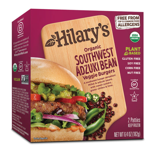 Hilary's Adzuki Bean Burger 3.2oz 2c