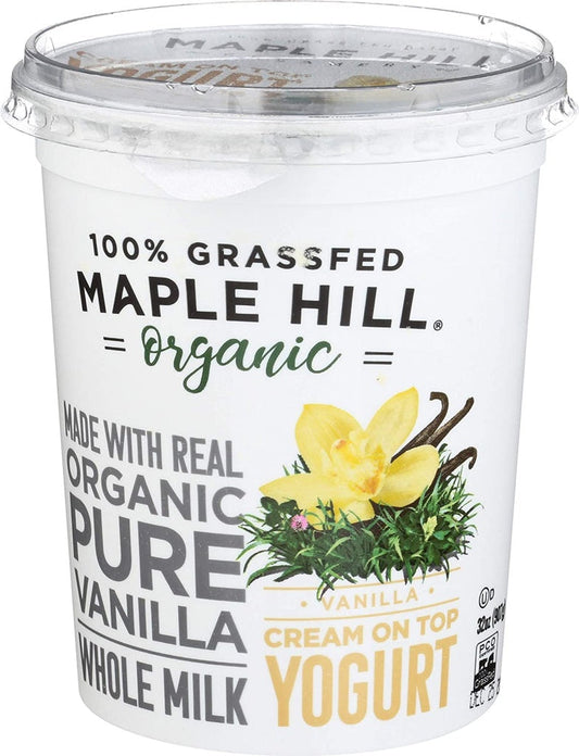 Maple Hill Creamery Organic Vanilla Yogurt 32oz