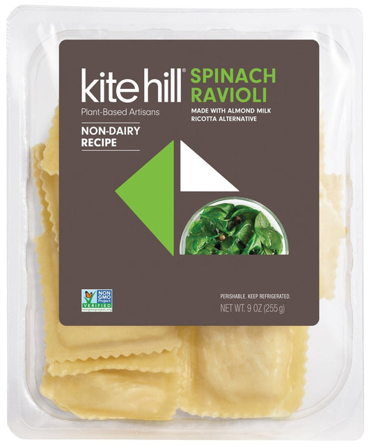 Kite Hill Spinach Ravioli with Almond Milk Ricota AlterNative 9oz