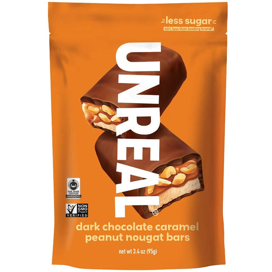 Unreal Chocolate Bar Peanut Caramel 3.4oz