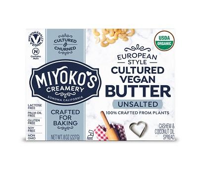 Miyoko's Butter Cultured Unsalted V OG 8oz