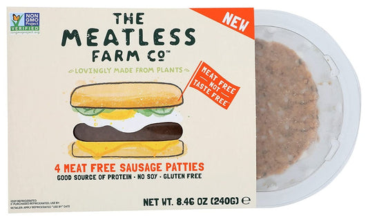 Meatless Farm Meat Free Sausage Patty 4c