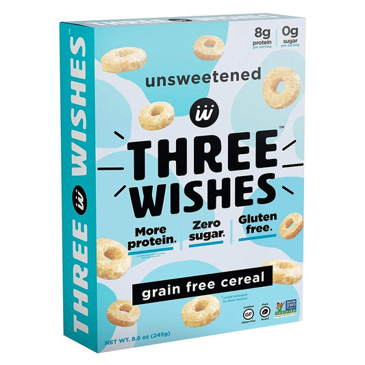 Three Wishes Cereal Unsweetened GF 8.6oz