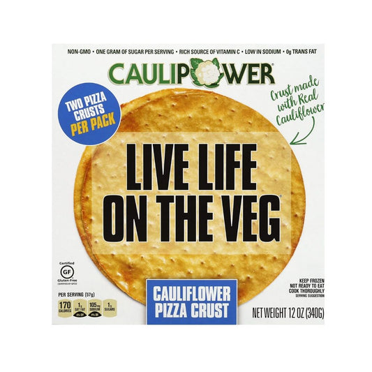 Caulipower Pizza Crust Cauliflower GF 2c