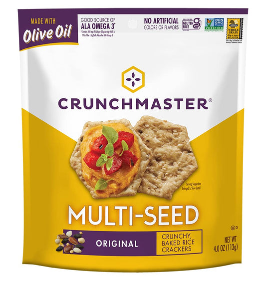 Crunchmaster Multi-seed Original Crackers 4 fl