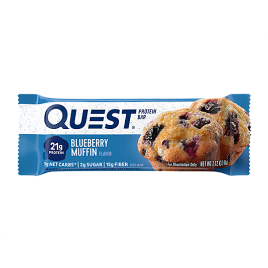 Quest Nutrition Bar Protein Muffin Blueberry 2oz