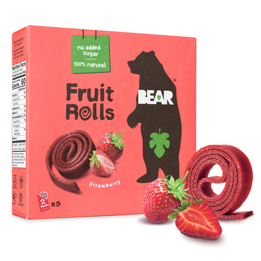 Bear Snack Fruit Strawberry GF 3.5oz